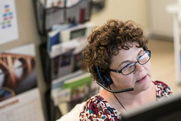 Deb, a Senior LinkAge LIne specialist at MAAA