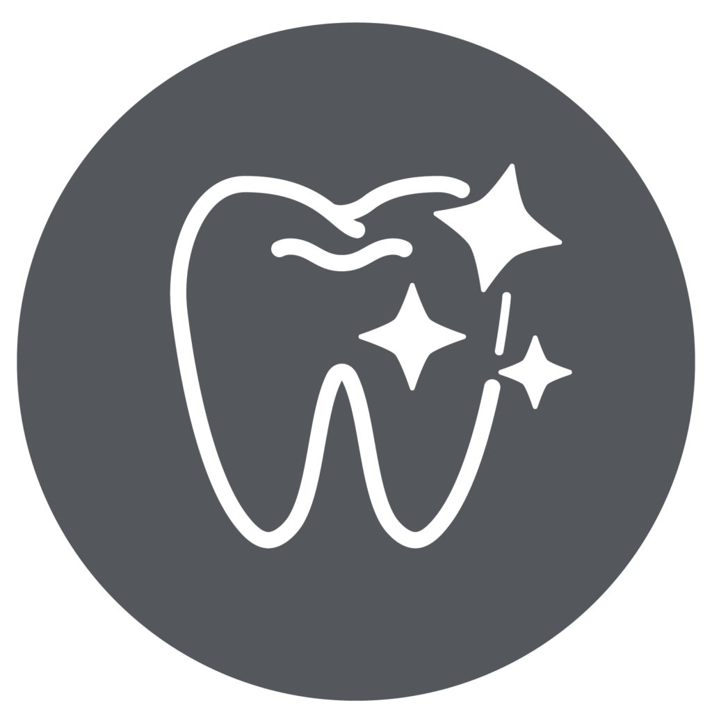 Illustration of a clean tooth.