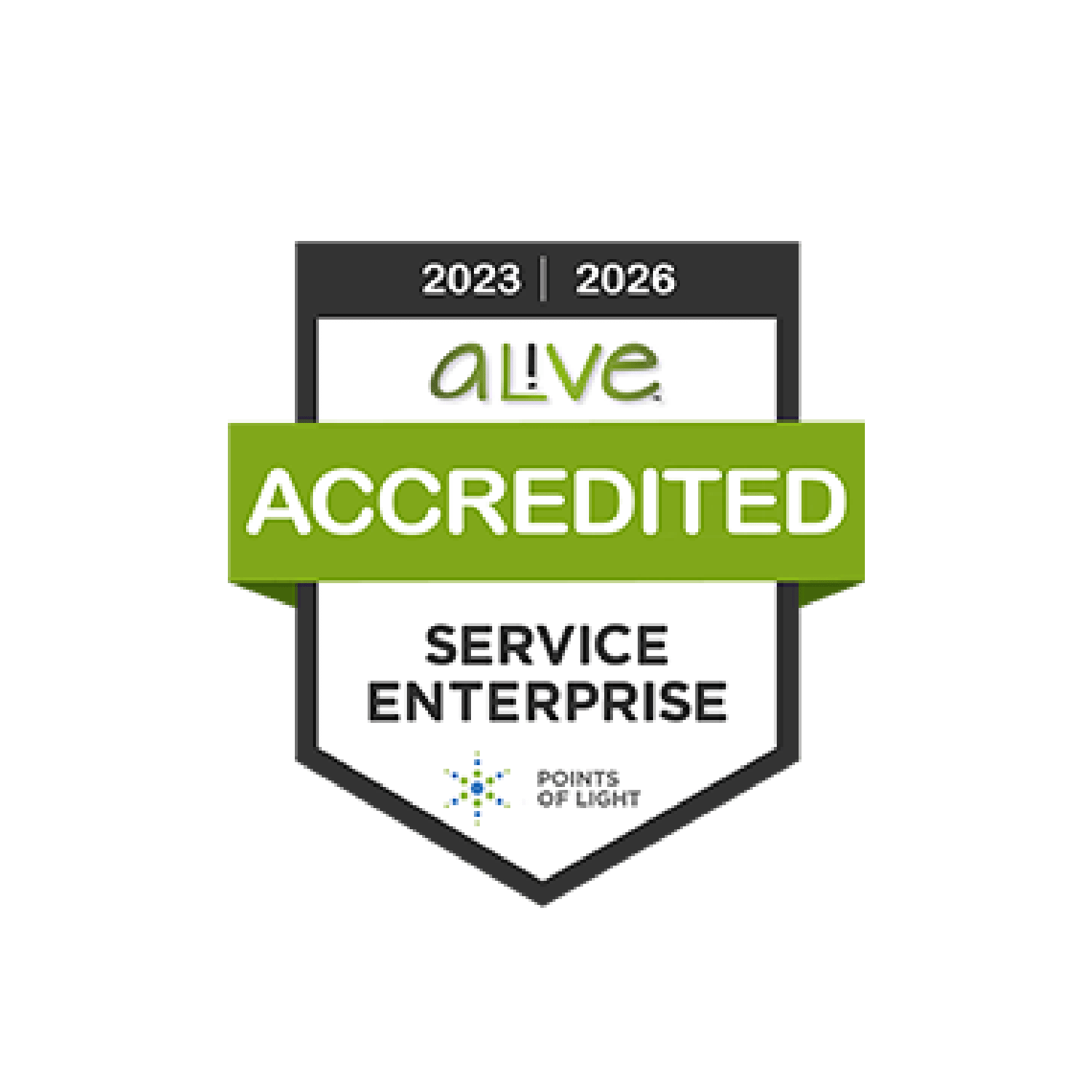 AL!VE accredited service enterprise