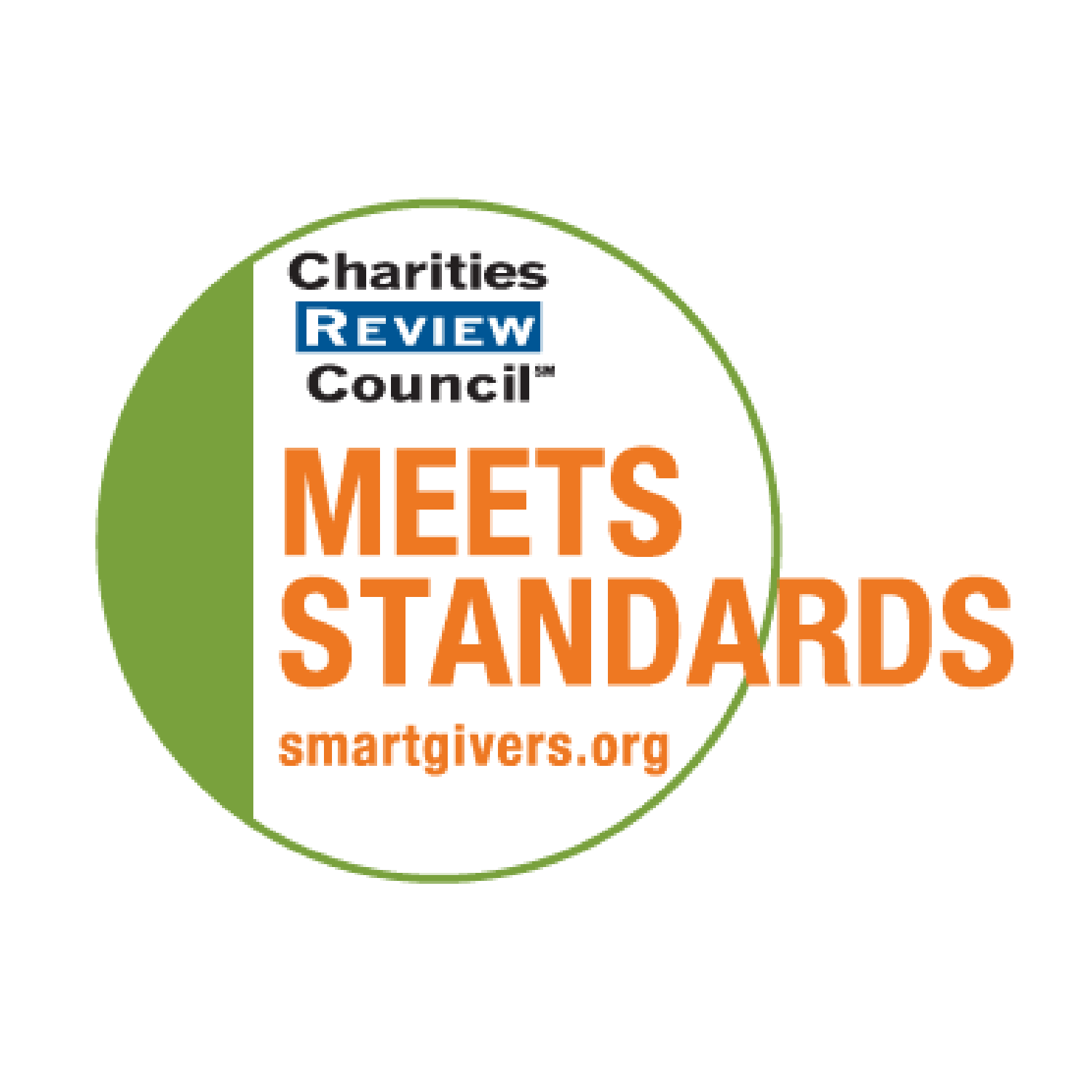 Meets standards of Charities Review Council
