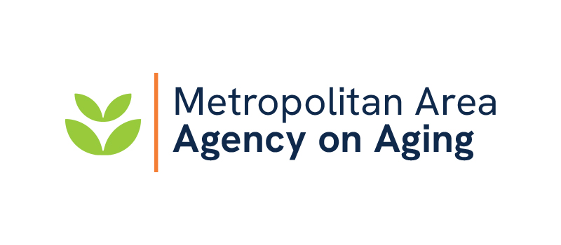 Metropolitan Area Agency on Aging logo with white border.